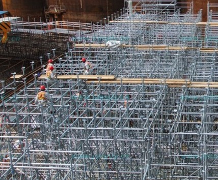 【盤扣腳手架】先天決定結(jié)構(gòu)，結(jié)構(gòu)決定特點